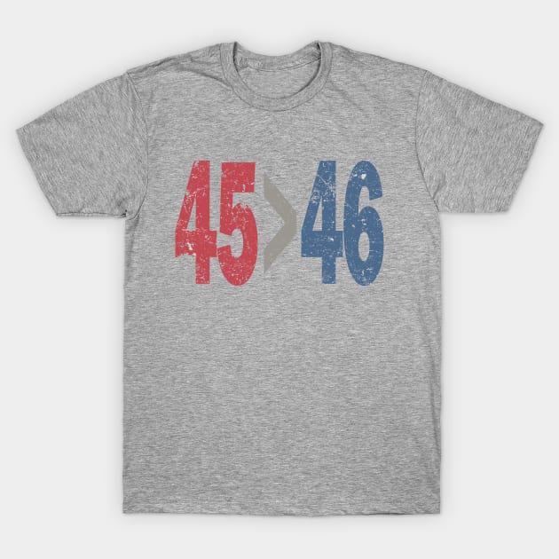 45 is greater than 46 T-Shirt by Etopix